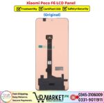 Xiaomi Poco F6 LCD Panel Price In Pakistan