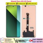 Xiaomi Poco X6 LCD Panel Price In Pakistan