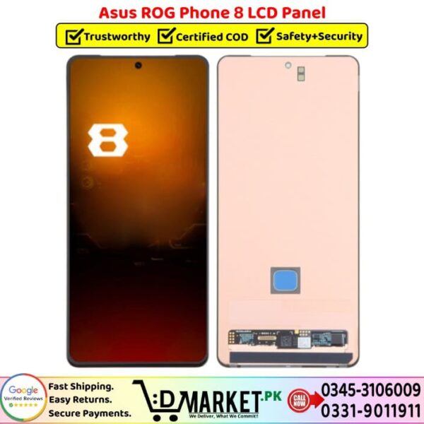 Asus ROG Phone 8 LCD Panel Price In Pakistan