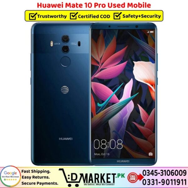 Huawei Mate 10 Pro Used Price In Pakistan