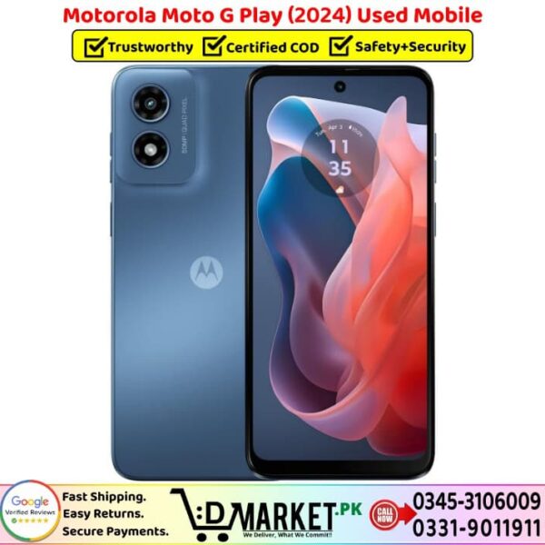 Motorola Moto G Play 2024 Used Price In Pakistan