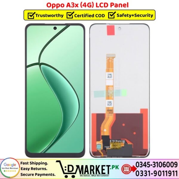 Oppo A3x 4G LCD Panel Price In Pakistan