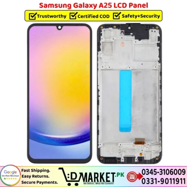 Samsung Galaxy A25 LCD Panel Price In Pakistan