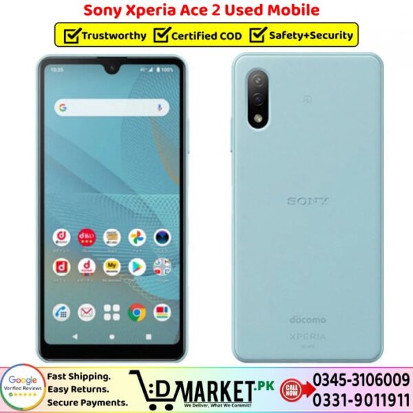 Sony Xperia Ace II Used Price In Pakistan