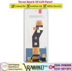 Tecno Spark 20 LCD Panel Price In Pakistan