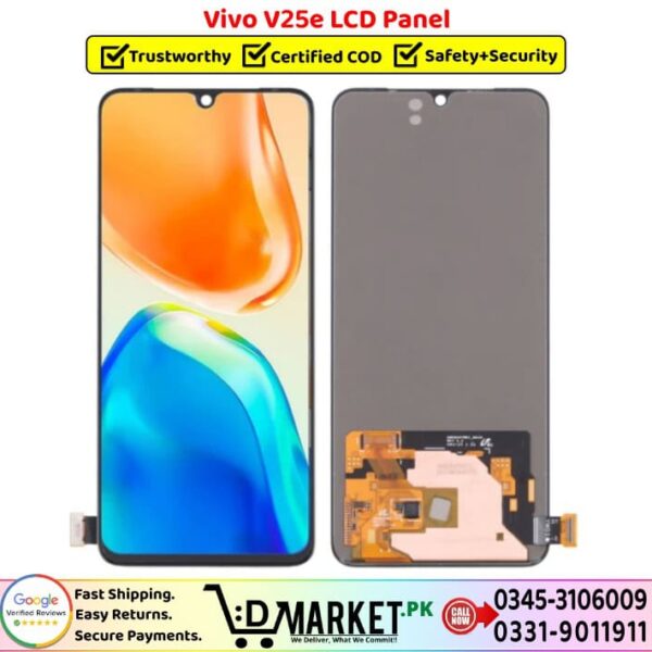 Vivo V25e LCD Panel Price In Pakistan