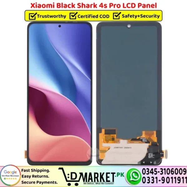 Xiaomi Black Shark 4s Pro LCD Panel Unit Screen Display - DMarket.Pk