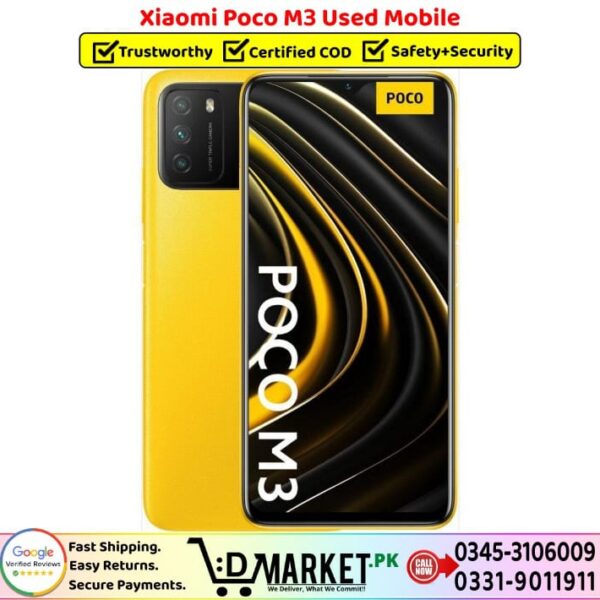 Xiaomi Poco M3 Used Price In Pakistan