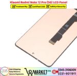 Xiaomi Redmi Note 12 Pro 5G LCD Panel Price In Pakistan