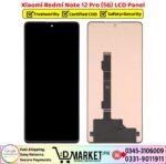 Xiaomi Redmi Note 12 Pro 5G LCD Panel Price In Pakistan