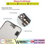 iPhone 15 LCD Panel Price In Pakistan