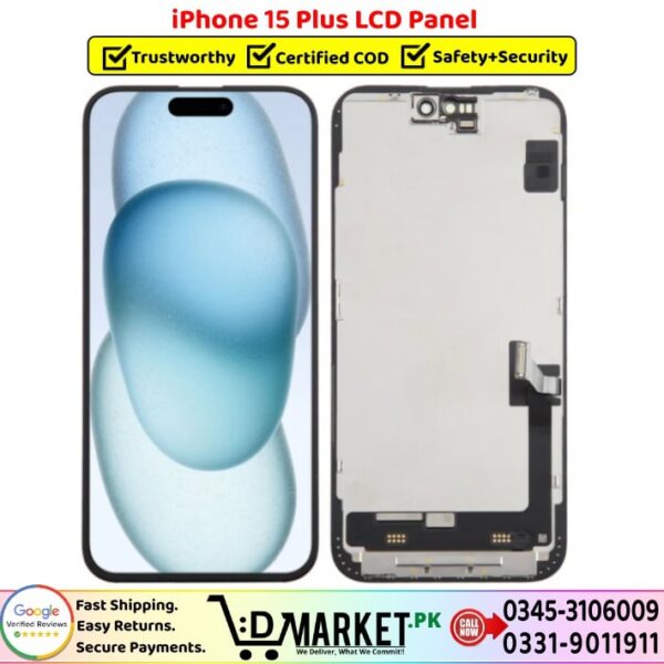 iPhone 15 Plus LCD Panel Price In Pakistan