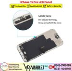 iPhone 15 Pro LCD Panel Price In Pakistan