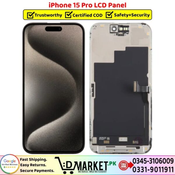 iPhone 15 Pro LCD Panel Price In Pakistan