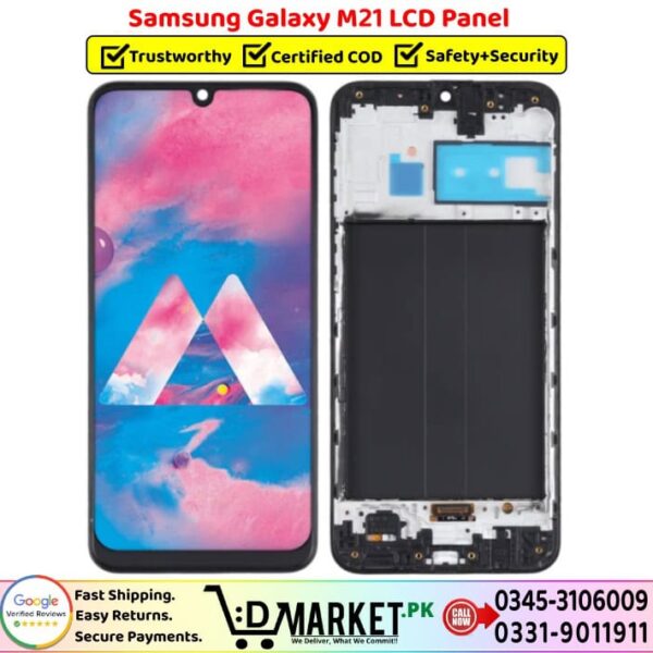 Samsung Galaxy M21 LCD Panel Price In Pakistan