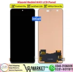 Xiaomi Redmi K40 LCD Panel Unit Screen Display - DMarket.Pk