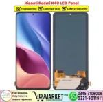 Xiaomi Redmi K40 LCD Panel Unit Screen Display - DMarket.Pk