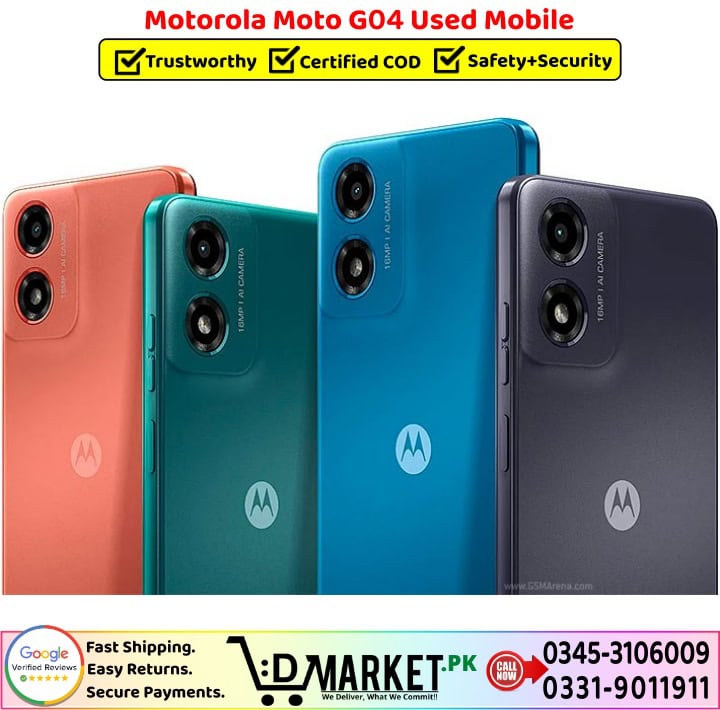 Motorola Moto G04 Used Price In Pakistan 1 5