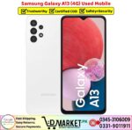 Samsung Galaxy A13 4G Used Price In Pakistan