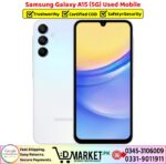 Samsung Galaxy A15 5G Used Price In Pakistan