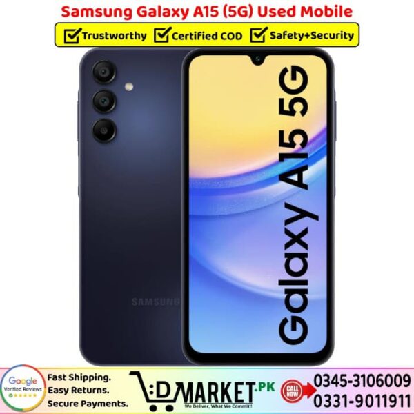 Samsung Galaxy A15 5G Used Price In Pakistan