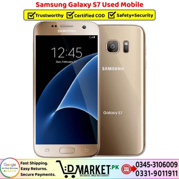 Samsung Galaxy S7 Used Price In Pakistan