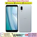 Sharp Aquos Sense 3 Plus Used Price In Pakistan