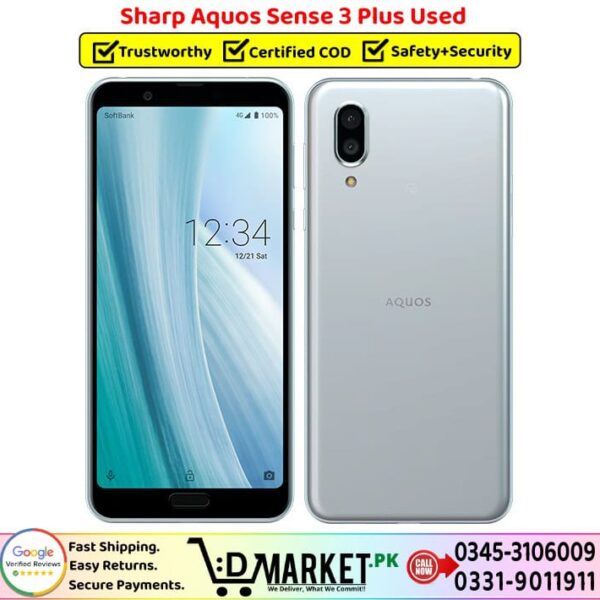 Sharp Aquos Sense 3 Plus Used Price In Pakistan