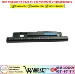 Dell Inspiron 14-3421 14-3437 MR90Y Original Battery Price In Pakistan
