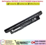 Dell Inspiron 15R 5521 14 3421 XCMRD Original Battery Price In Pakistan