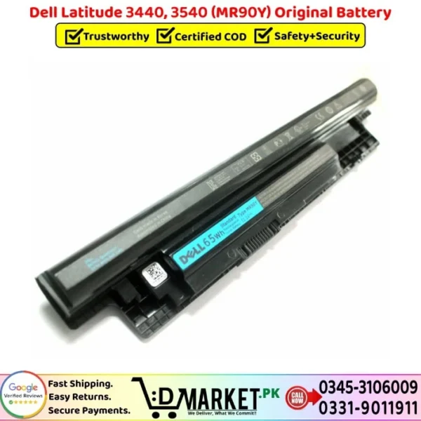 Dell Latitude 3440 3540 MR90Y Original Battery Price In Pakistan