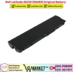 Dell Latitude E6230 9GXD5 Original Battery Price In Pakistan