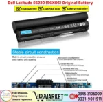Dell Latitude E6230 9GXD5 Original Battery Price In Pakistan