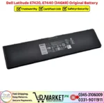 Dell Latitude E7420 E7440 34GKR Original Battery Price In Pakistan