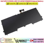 Dell XPS 13 9333 XPS 13 L321X Y9N00 Original Battery - Image 2