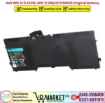 Dell XPS 13 L322X XPS 12 9Q23 Y9N00 Original Battery Price In Pakistan