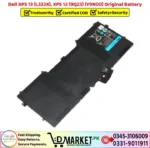 Dell XPS 13 L322X XPS 12 9Q23 Y9N00 Original Battery Price In Pakistan
