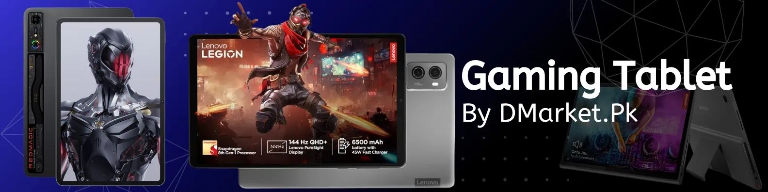 Gaming Tablet Banner For DMarket.Pk