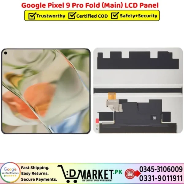 Google Pixel 9 Pro Fold Main LCD Panel Price In Pakistan