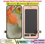Google Pixel 9 Pro Fold Secondary LCD Panel Price In Pakistan