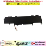 HP EliteBook 745 G5 SS03XL Original Battery Price In Pakistan