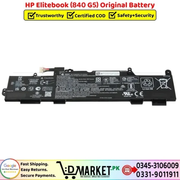 HP Elitebook 840 G5 Original Battery Price In Pakistan