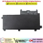 HP ProBook 640 G2 645 G2 CI03XL Original Battery Price In Pakistan