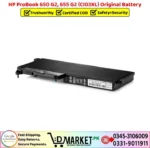 HP ProBook 650 G2 655 G2 CI03XL Original Battery Price In Pakistan