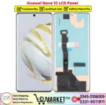 Huawei Nova 10 LCD Panel Price In Pakistan