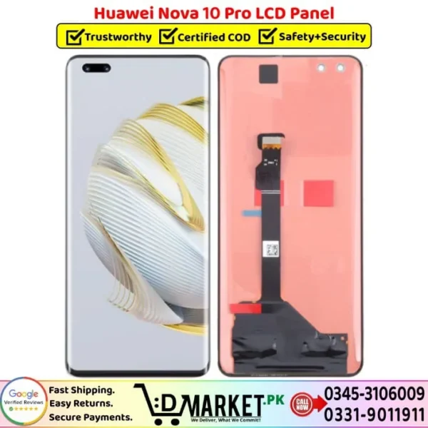 Huawei Nova 10 Pro LCD Panel Price In Pakistan