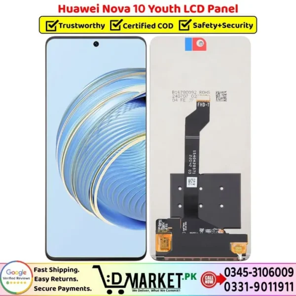 Huawei Nova 10 Youth LCD Panel Price In Pakistan