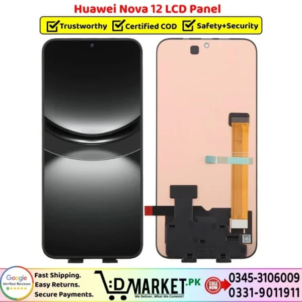 Huawei Nova 12 LCD Panel Price In Pakistan