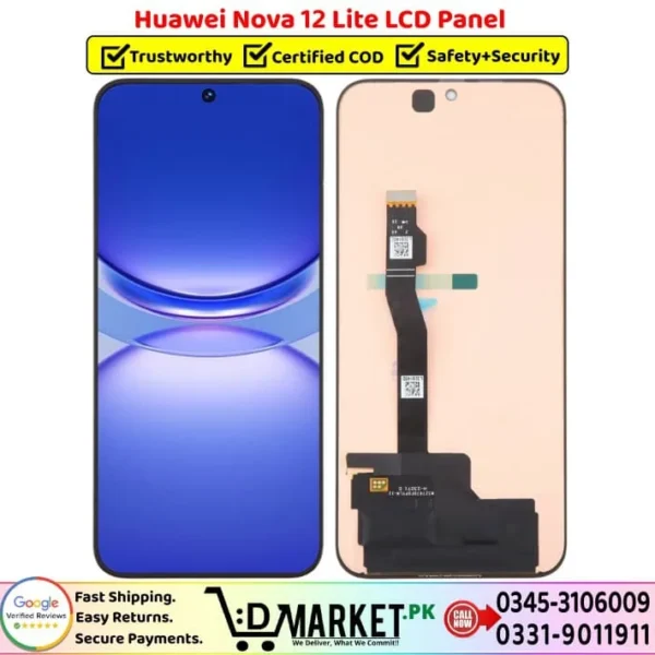 Huawei Nova 12 Lite LCD Panel Price In Pakistan