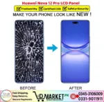 Huawei Nova 12 Pro LCD Panel Price In Pakistan